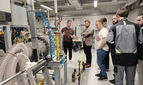 Delegation of VNIISV visited Grasys manufacturing facility
